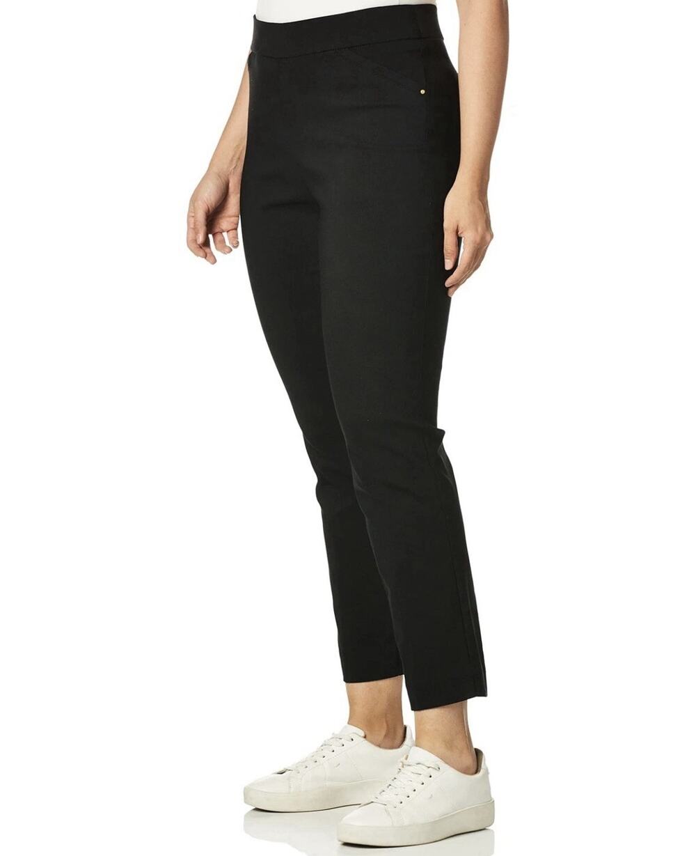 Briggs NY Women’s Super Stretch Millennium Slimming Pullon Ankle Pants Size 10